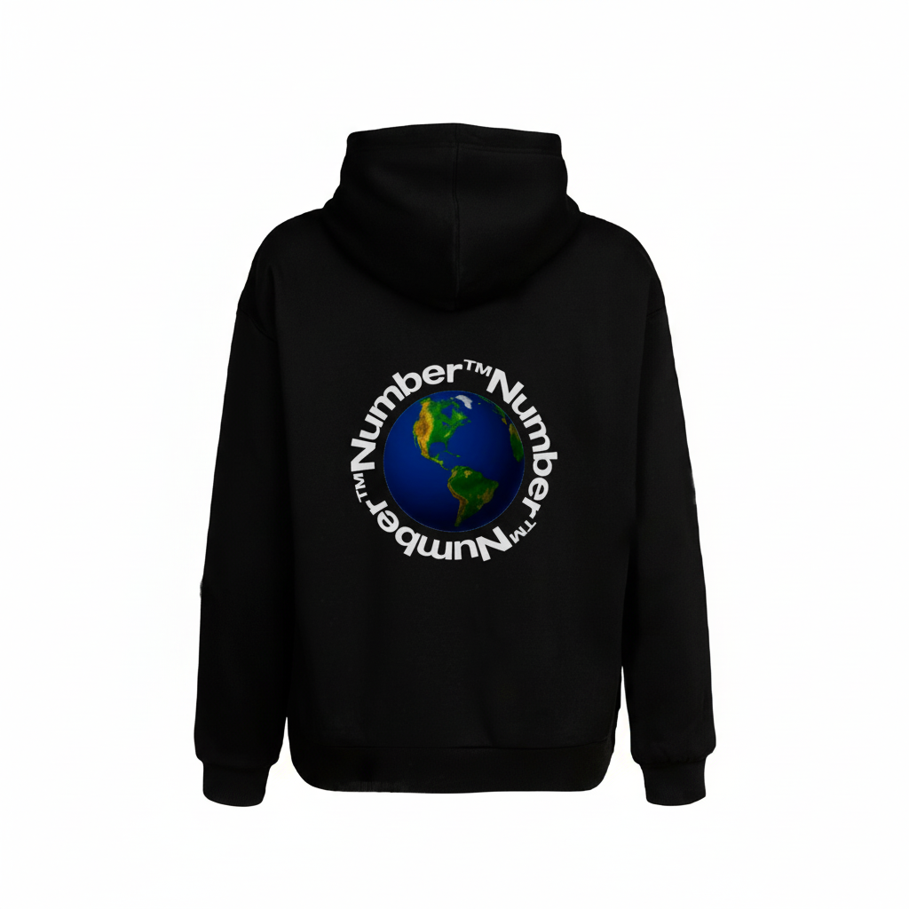 Poleron Number World Merch "Negro"