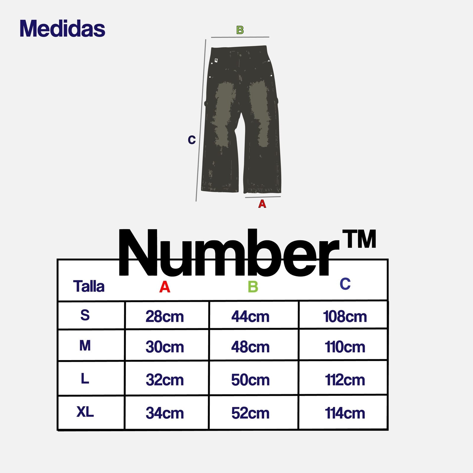 Pantalones Flared “Clavo Negro”